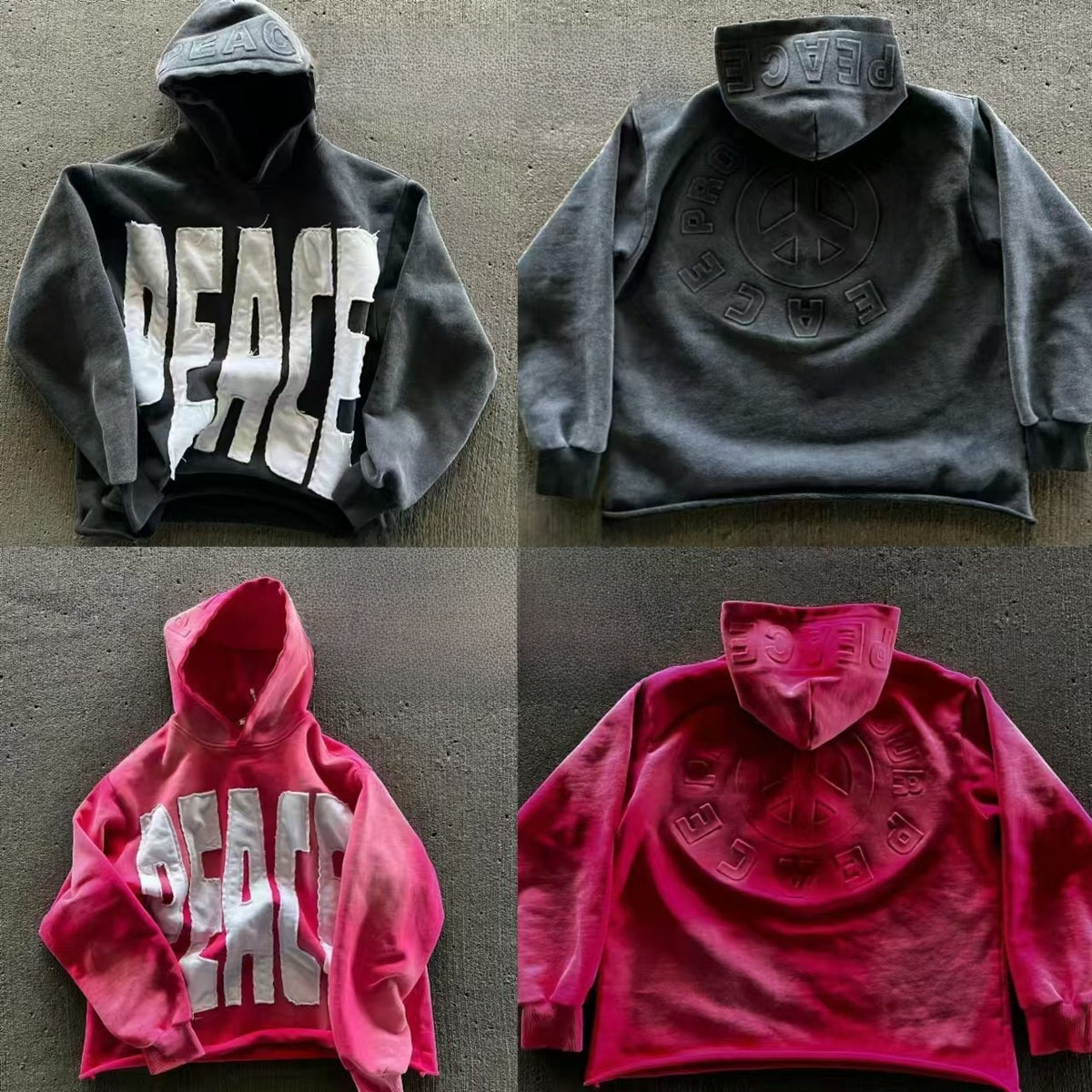 Embroidered Streetwear Hoodie Oversized | PRIVERA
