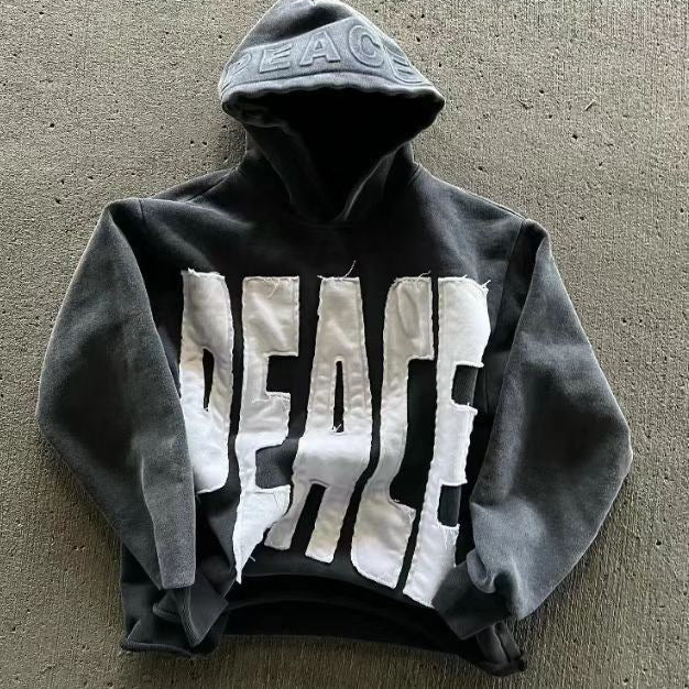 Embroidered Streetwear Hoodie Oversized | PRIVERA