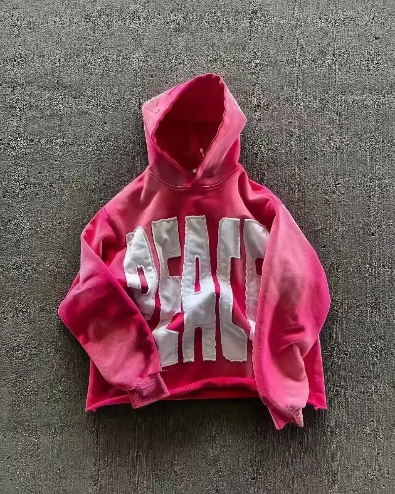 Embroidered Streetwear Hoodie Oversized | PRIVERA